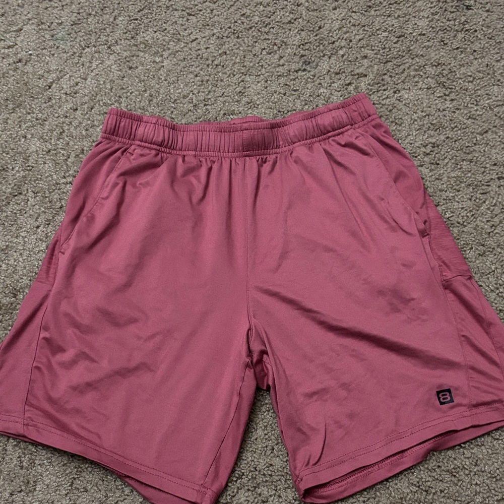 Men's Athletic Shorts in Rose by [Brand]